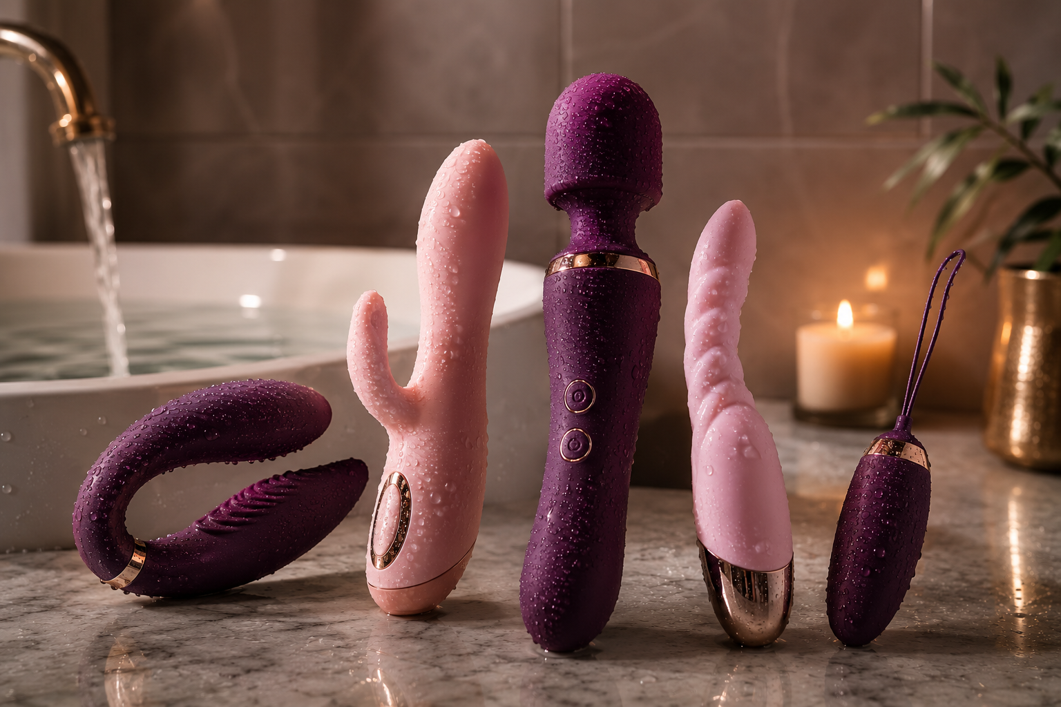 Waterdichte vibrators