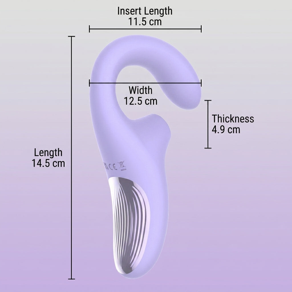 3-in-1 Vibrator met Zuigen, G-Spot & Vibratie9