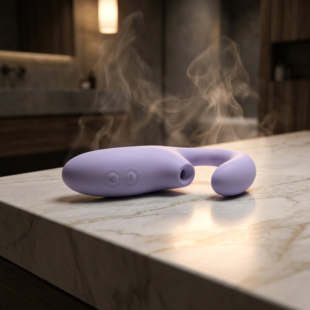 3-in-1 Vibrator met Zuigen, G-Spot & Vibratie33