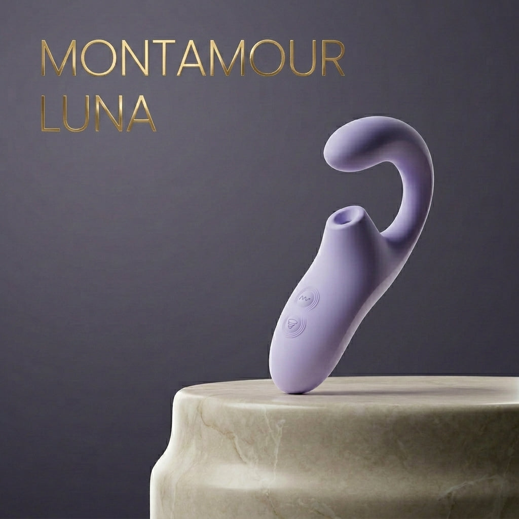 MontAmour Luna – 3-in-1 Vibrator mit Saugen, G-Punkt & Vibration
