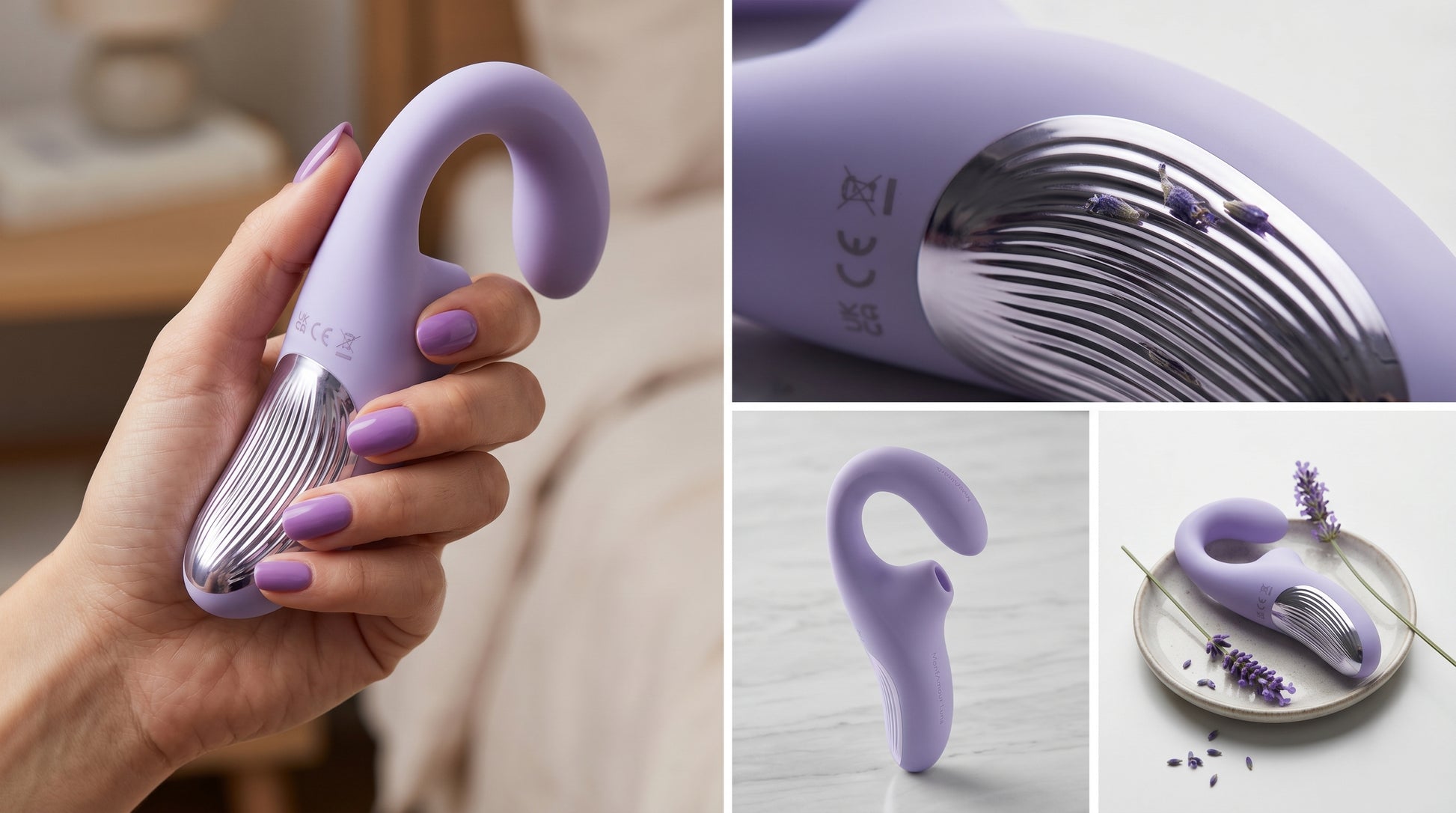 3-in-1 Vibrator met Zuigen, G-Spot & Vibratie2